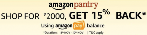 Amazon Pantry Offer