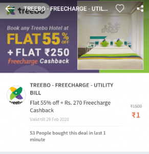 Freecharge Deal Offer