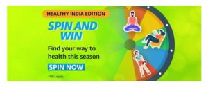 Amazon Great Indian Sale – Spin & Win